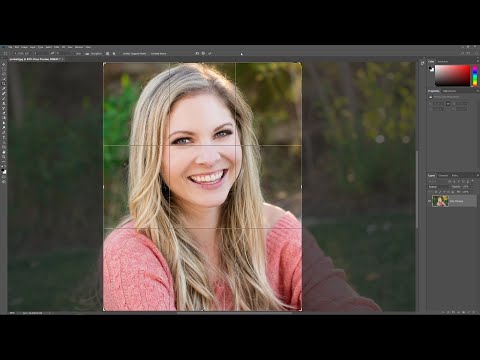 How to Crop Images in Photoshop CC - Crop Tool Tutorial