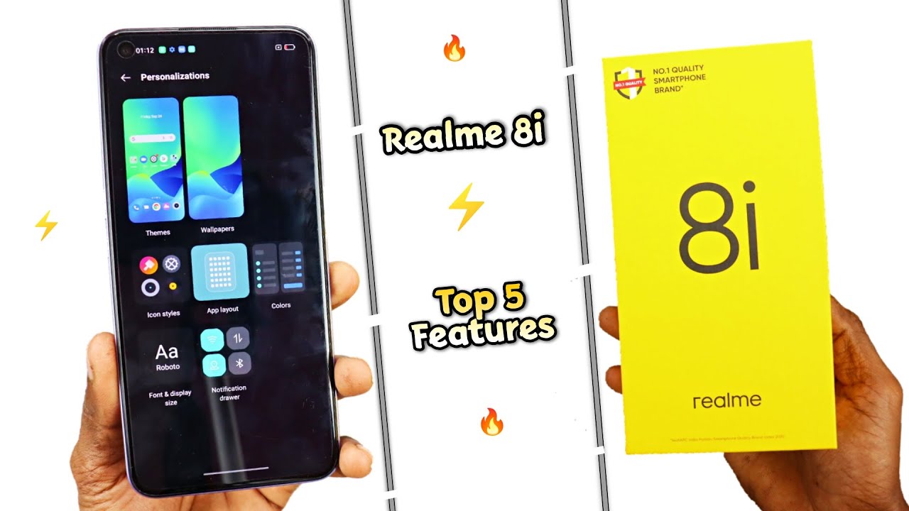 Top 5 Features Of Realme 8i |You Must Try These Amazing Features|