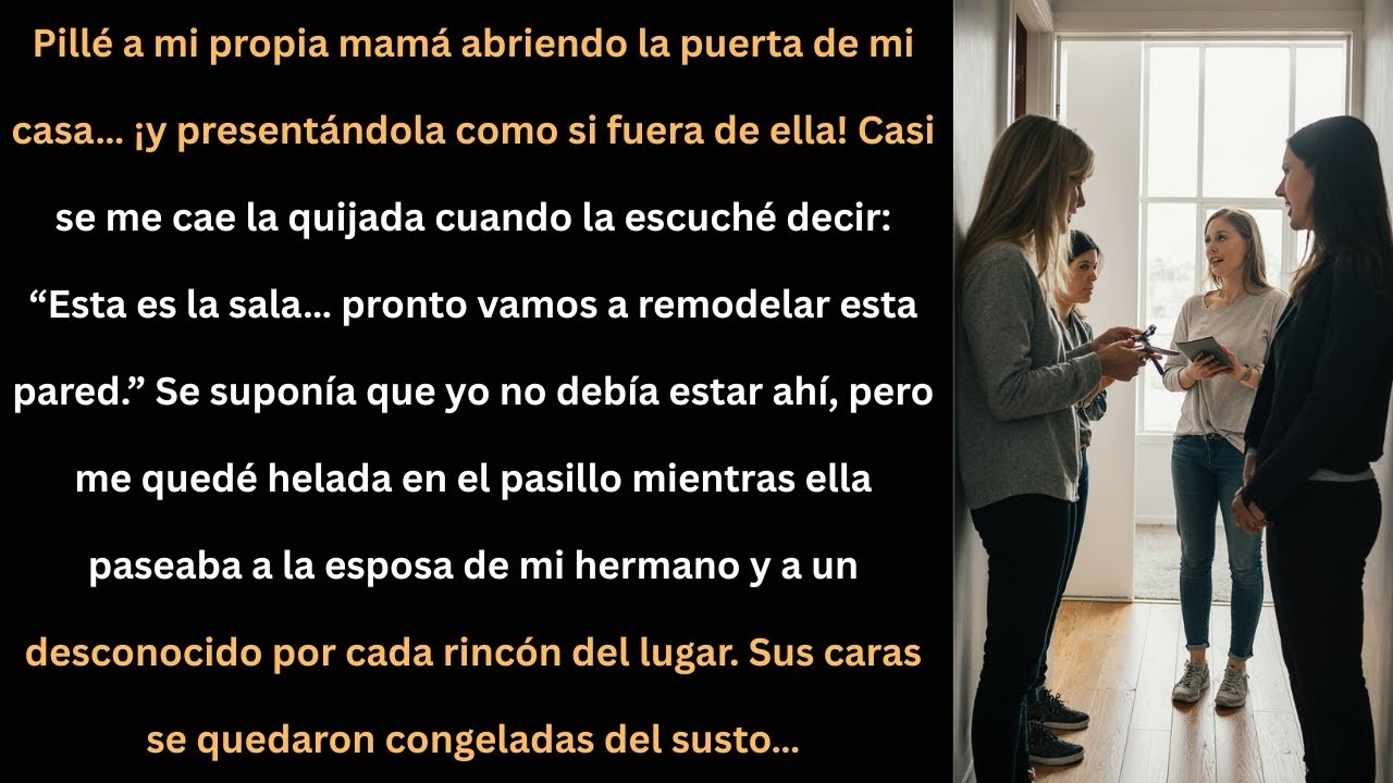 Descubrí a mi mamá vendiendo mi casa a escondidas… lo que pasó después me dejó helada