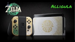 Медиум распаковка Nintendo Switch OLED - Zelda II Edition