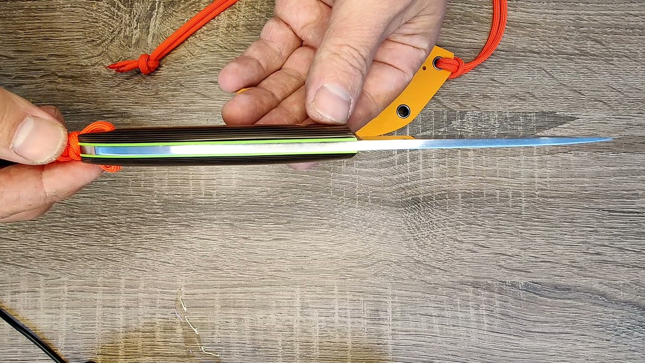 Обзор ножа из стали 