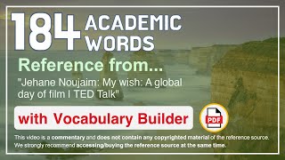 184 Academic Words Ref from 