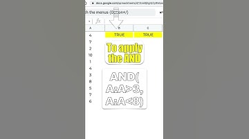 How to use AND and OR operators with ArrayFormula #Shorts