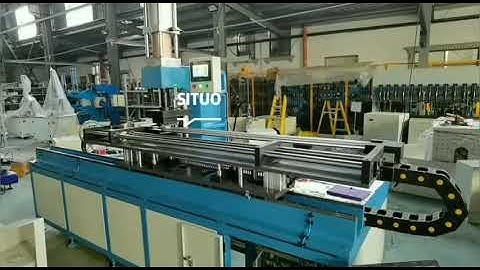 Four point automatic clinching machine