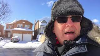 Toronto’s First snow fall Dec 2017