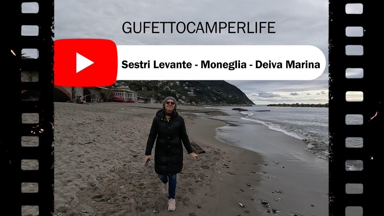 SESTRI LEVANTE - MONEGLIA e DEIVA MARINA IN CAMPER! CHE FAVOLA!