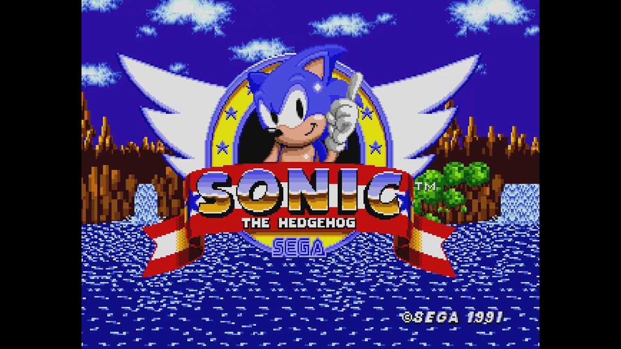 Sonic the Hedgehog (Sega Mega Drive/Genesis) playthrough (Longplay ...