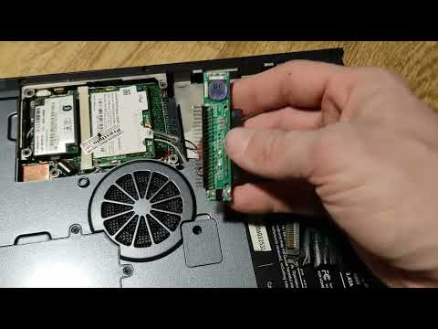 Как установить SSD на старый ноутбук с IDE