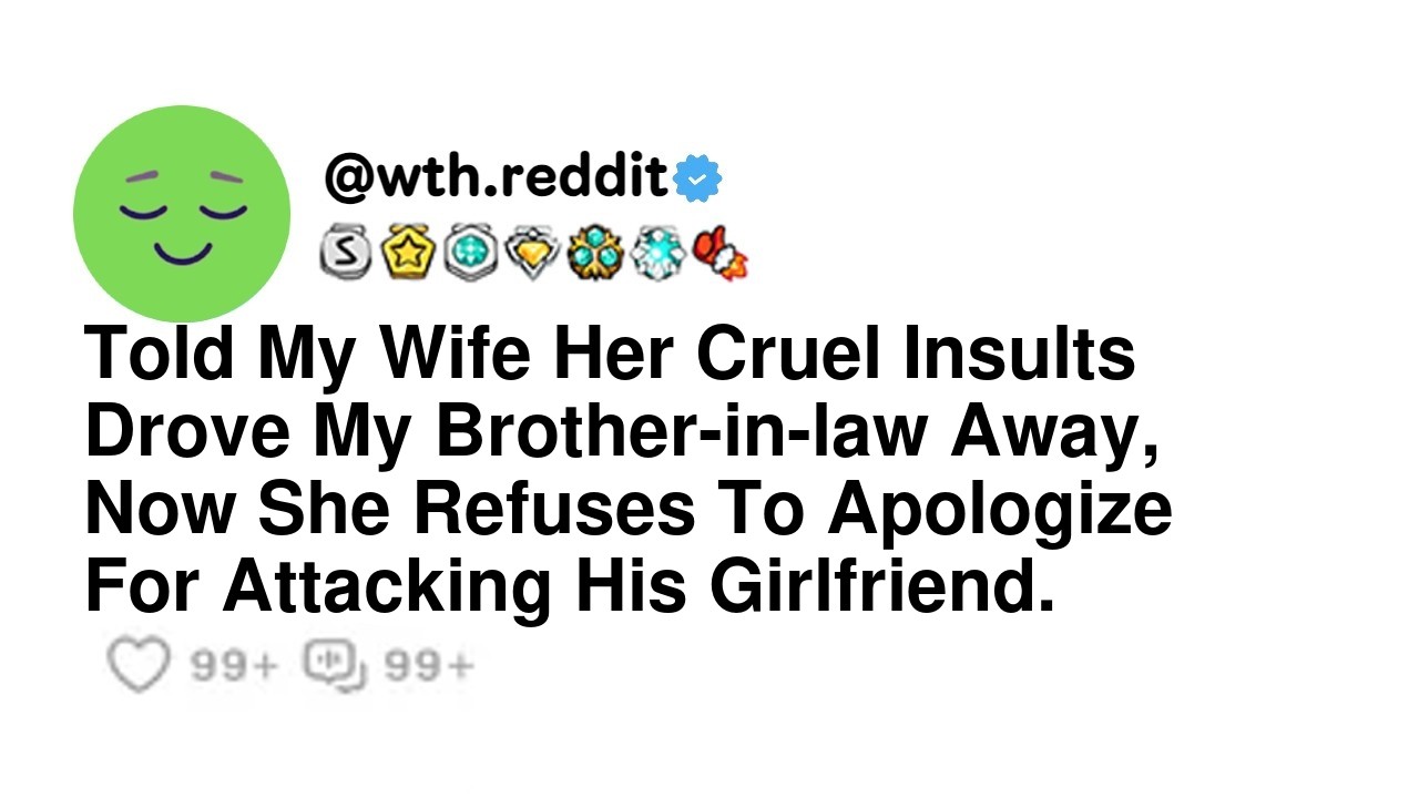 Het was een gewone dinsdagavond toen ik mijn vrouw vertelde dat haar gemene opmerkingen mijn zwager hadden weggejaagd. Nu weigert ze haar excuses aan te bieden aan zijn vriendin, en ze heeft zelfs...
