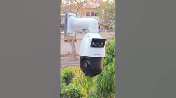 Hikvision TandemVu 4+4MP Speed Dome with 15X Zoom & Full-Color Night Vision | AcuSense Smart PTZ