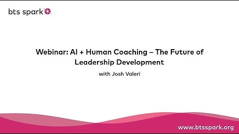 Webinar: AI + Human Coaching – The Future of Leadership Development