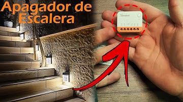 Apagador inteligente de escaleras Interruptor conmutado Escaleras inteligentes Sonoff mini R4
