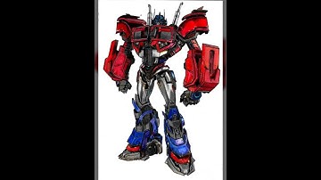 OPTIMUS PRIME (Transformers Prime) DRAWING