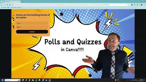 Polls and Quizzes in Canva