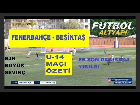 FENERBAHÇE SON DAKİKADA YIKILDI/FB 0-1 BJK MAÇI | U14 LİGİ 5.HAFTA ÖZETİ/