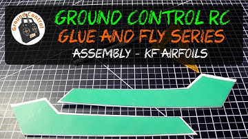 Glue & Fly Series - F-22 Mini V2 Build - Assembly KF Airfoils