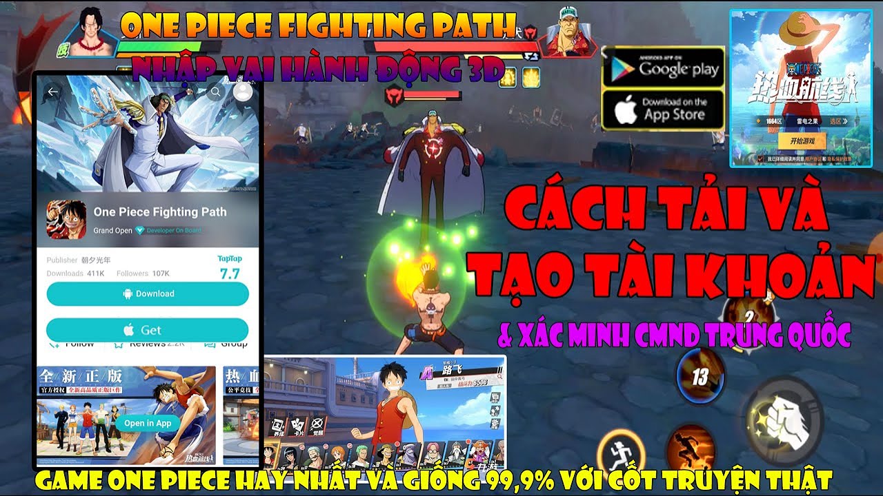 Hướng dẫn cách đăng ký trước One Piece Project Fighter do Tencent phát hành