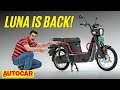 Kinetic eluna review  iconic moped reborn as an electric bike  first ride  autocarindia1
