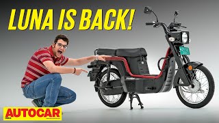 Kinetic E-Luna review - Iconic moped reborn as an electric bike | First Ride | @autocarindia1 by Autocar India 52,604 views 13 days ago 5 minutes, 24 seconds