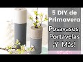 5 Decoraciones de Primavera 2020 - Manualidades Para Tu Casa Fáciles de Hacer - DIY Home Decor