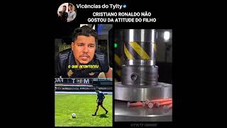 Cristiano não gostou da atitude dele #lucastylty #tyltycomp #cristianoronaldo #filho #atitude