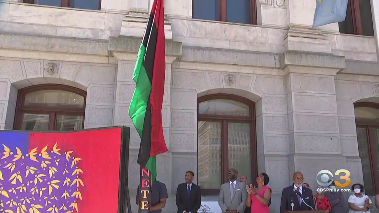 Philadelphia Holds Flag-Raising For Upcoming Juneteenth Holiday