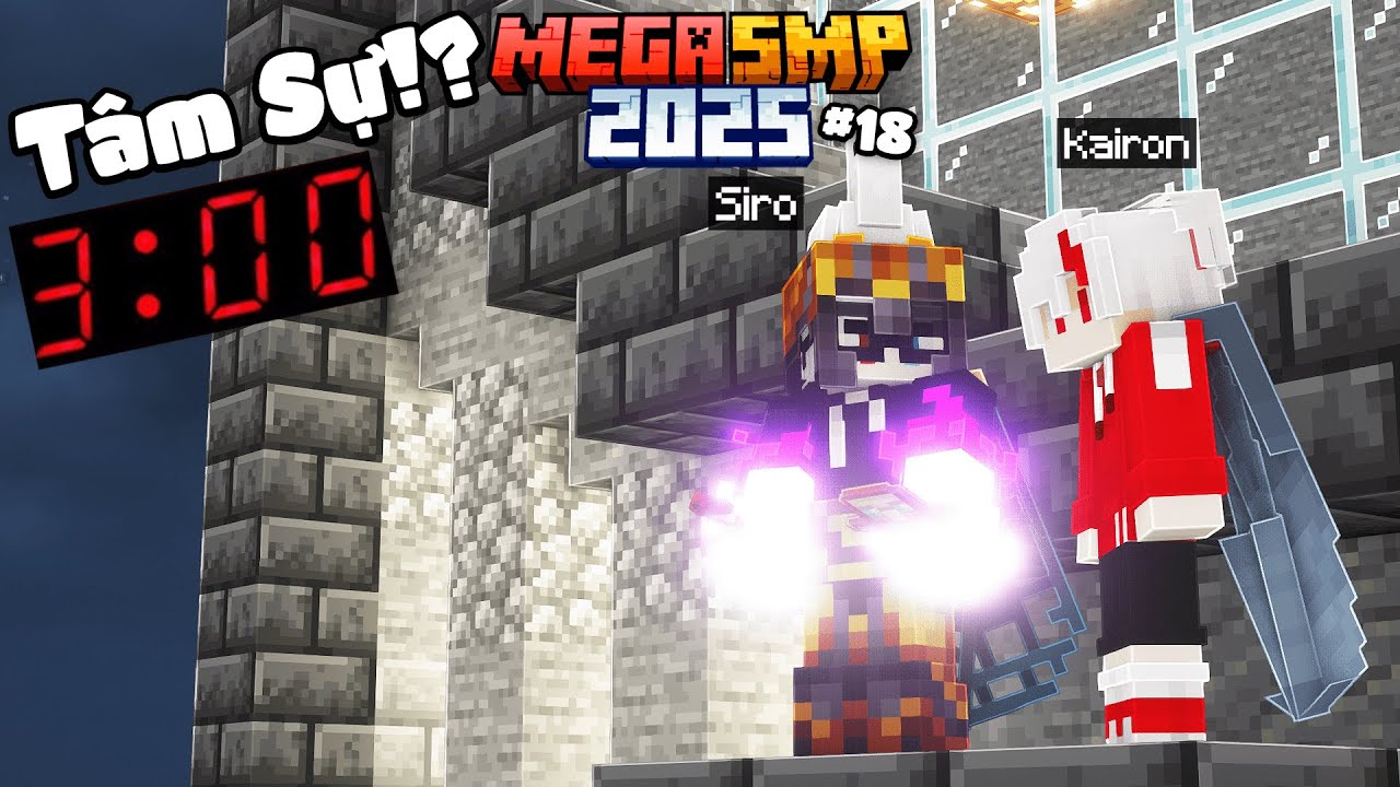 Tại Sao SKSP Biến Mất Khỏi SMP!? Tâm Sự Cùng Siro Lúc 3H Sáng | Kairon MEGA SMP 2025 - TẬP 18