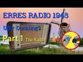 Erres ky487 dutch radio from 1948 rare find in oz  part 1