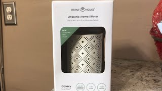 AROMATHERAPY #WithMe | HOW TO USE AN AROMATHERAPY DIFFUSER | Serene House Galaxy Scentilizer
