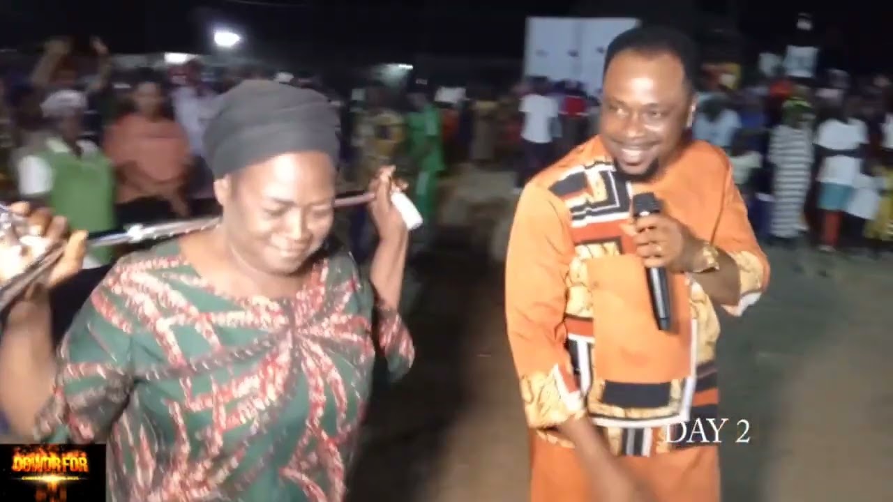 This is one of the people healed by the power of God.