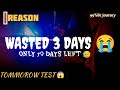 Wasted 3 days( no study) 😔|| Tommorow test preparation 😥|| only 50 days left for jee mains☠️#iit#jee