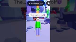 The big bad wolf #roblox #trending #trend #memes #fypシ゚viral #fypシ #fyp