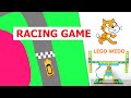 How to make RACING GAME | Scratch and LEGO WEDO