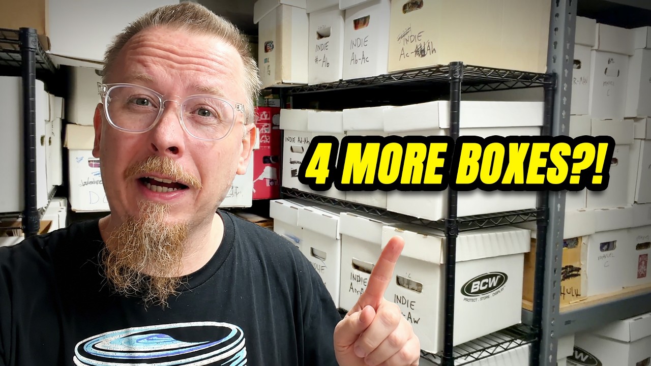 I Went Hunting for Comics… and Came Home With 4 Long Boxes | Comic Book Collection Tour