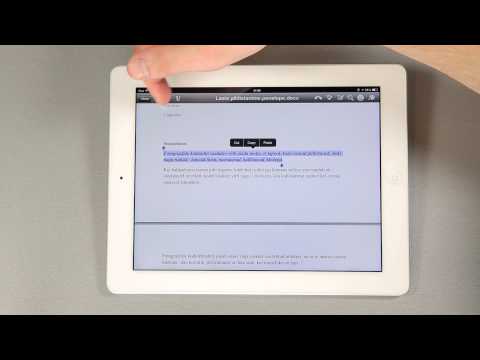 Kuidas iPad tahvelarvutiga Word, Exel ja Powerpoint faile muuta saab?