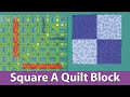 How to Square a Quilt Block - Big or Small