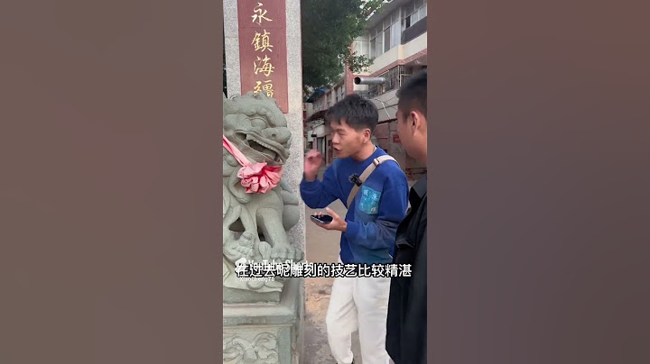 門口壹對獅，賺錢無人知#景區 #熱門 #大熱門 #旅行 #紀錄 #正能量