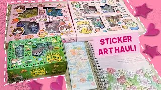 Sticker art haul 💌