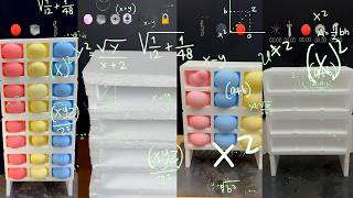 Color Ball Drop Challenge Through Foam Maze | Satisfying Physics Experiment