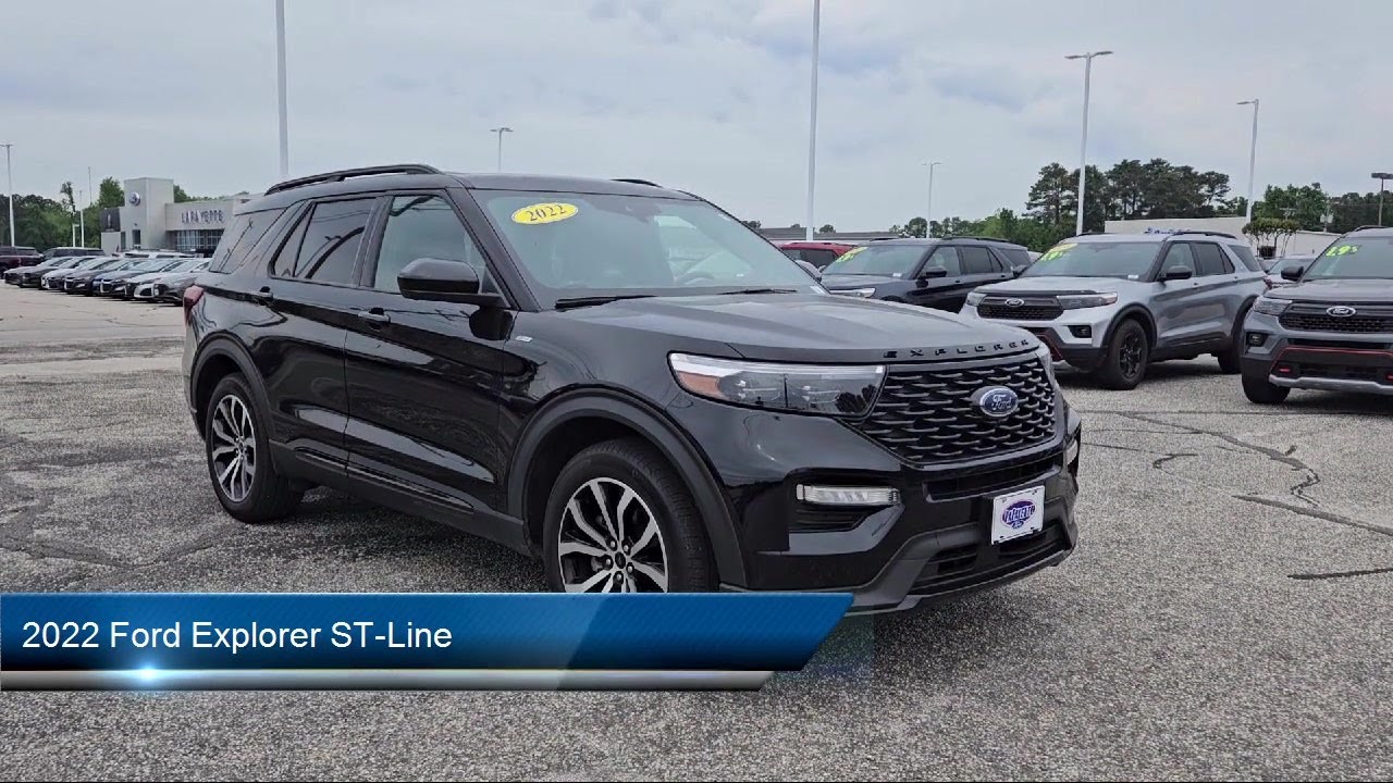 2022 Ford Explorer ST-Line Fayetteville  Hope Mills  Raeford  Ft. Bragg  Lumberton
