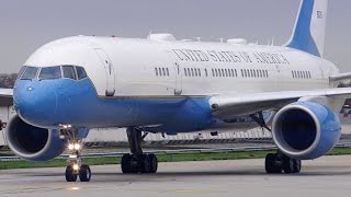 CLOSE UP 'Air Force Two' - Boeing C-32 USAF Takeoff