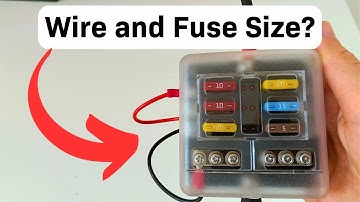How To Wire a DC Fuse Box? Fuse and Wire Sizes