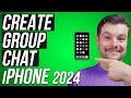 How to Create and Name a Group Text on iPhone 2024