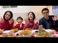 [ファミリーモッバン][日本語字幕]コストコのきらめき海鮮漬けちらし寿司、熱々辛い！韓国式赤いおでん！！