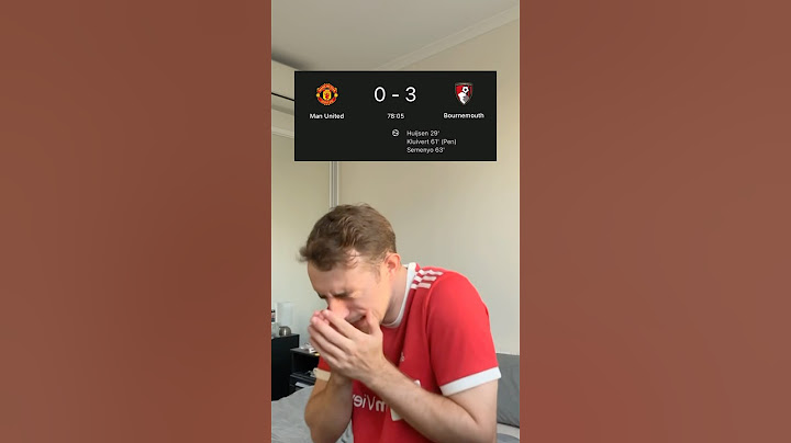 I OFFICIALLY GIVE UP ON THIS SEASON!!! 😭🤬 MAN UNITED 0-3 BOURNEMOUTH
