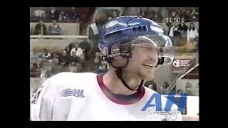 Ohl Mar. 18, 2005 Mark Fraser,Kit V Andrew Shennan,Eri Almost Live Hl Kitchener Rangers Erie O