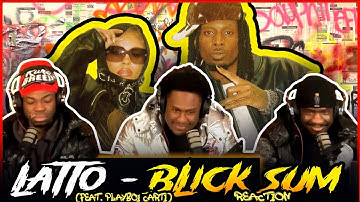 Latto - Blick Sum (feat. Playboi Carti) [Official Video] | Reaction