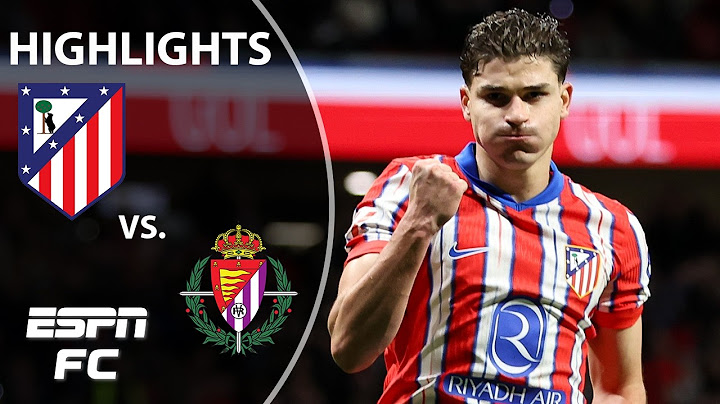 JULIAN ALVAREZ SCORES TWICE ⚽⚽ Atletico Madrid vs. Real Valladolid | LALIGA Highlights | ESPN FC