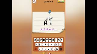 Tricky Brain Puzzle Level 43 Walkthrough Solution