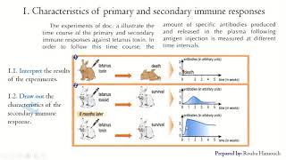The immunological memory part 1